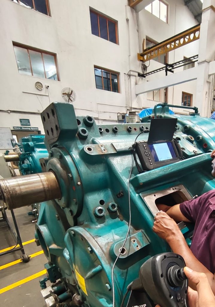 wind turbine gearbox inspection