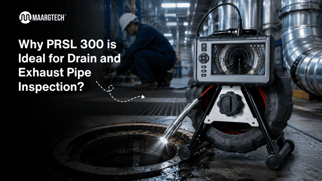 Why PRSL 300 is Ideal for Drain and Exhaust Pipe Inspection