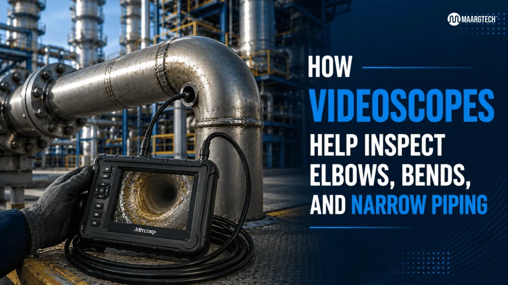 Videoscope Inspection for Narrow Piping Without Downtime