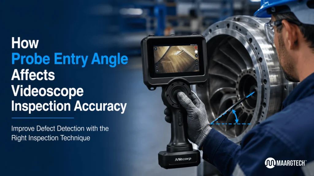 How Probe Entry Angle Affects videoscope Inspection accuracy