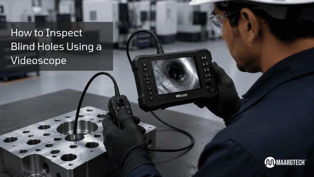 How to Inspect Blind Holes Using Videoscope