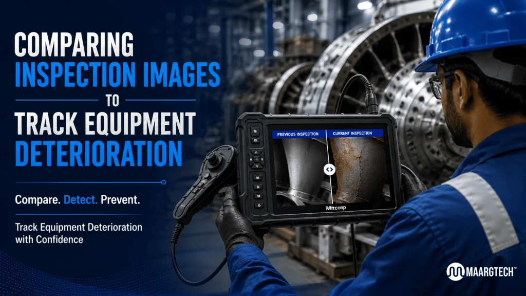 Inspection Image Comparison for Equipment Deterioration
