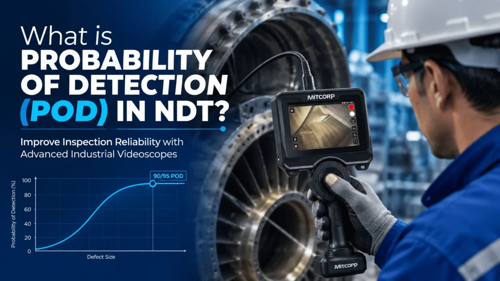 What is probability of detection (POD) in NDT