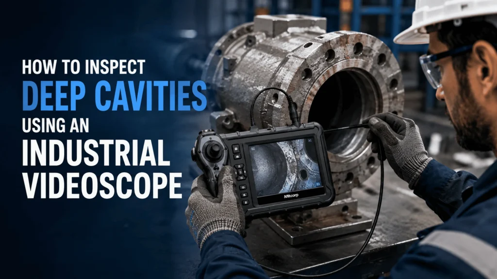 deep cavity inspection using videoscope