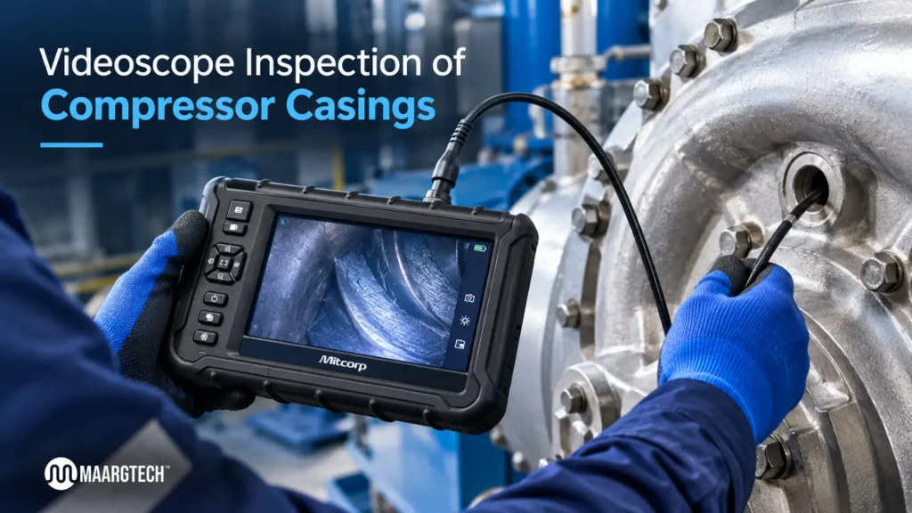 VIdeoscope Inspection of Compressor Casings